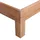 Krok Wood Massivholzbett Julia in Buche 180x220 cm - Transparent