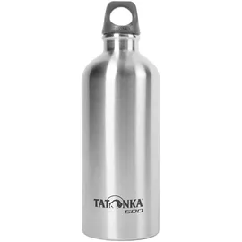 Tatonka Stainless Steel Bottle 0,6l - Trinkflasche Unisex 0,6 L mit auslaufsicherem Schraubverschluss