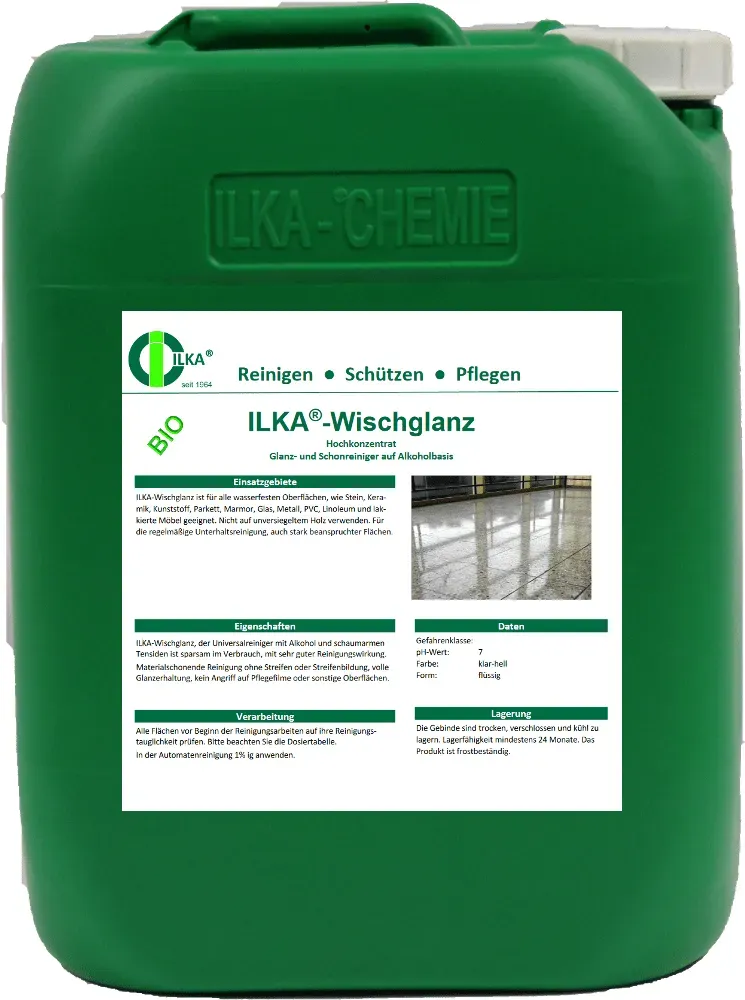 ILKA - Wisch-Glanz | Reiniger mit Glanzeffekt - 20ltr