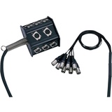 Adam Hall Cables K 8 C 15 P Multicore Stagebox 8 x