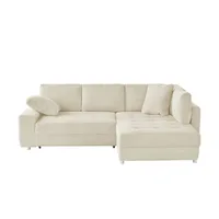 Bobb Ecksofa Arissa de Luxe ¦ creme ¦ Maße