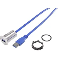 TRU Components USB A Einbaubuchse 3.0 Buchse, Einbau Inhalt: