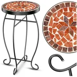Kesser Mosaiktisch Blumenhocker rund 60 x 34 cm Braun