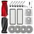 lehongs 18 Stück Zubehör für Roborock Qrevo Edge S5A,Qrevo S5V,Qrevo Curv,Qrevo Curve,Qrevo Curv S5X,Qrevo Edge Staubsauger, 1 Paar Hauptbürsten, 6 Seitenbürsten,2 Filter,4 Lappen,2 Staubbeutel,1 Bürste