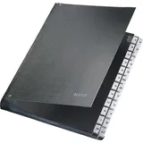 Leitz Pultordner DIN A4 18 mm Schwarz 18 St.
