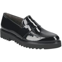 Paul Green Slipper & Mokassin 1037-004, Lack/Brush, Schwarz, 42 EU
