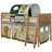 90 x 200 cm Buche massiv natur safari