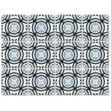 wall-art K&L Wall Art Fliesenaufkleber »Orientalische Blumen«, selbstklebend