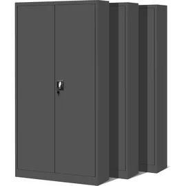 Jan Nowak C001H Aktenschrank 195 cm x 90 cm x 40 cm Anthrazit