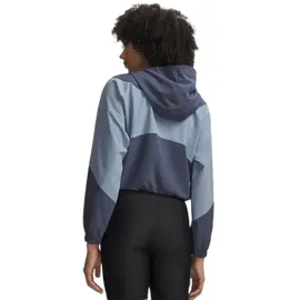 Under Armour Rival Woven Jacke Grau/Schwarz M