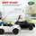 aiyaplay Land Rover Discovery Sport Elektroauto 12V schwarz (1-tlg)