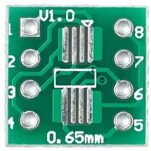 BerryBase BB SOP8 / Entwicklerboards / SMD Breakout Adapter, SOP8 / SSOP8 / TSSOP8,