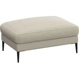 flexlux Pouf Belle Polsterhocker 95 x 43 x 73 cm Weiß