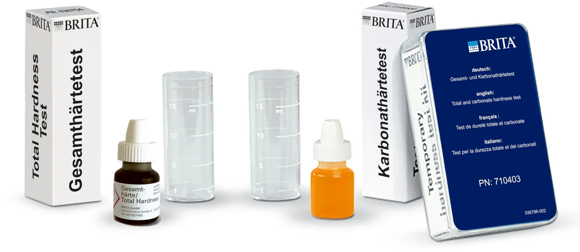 BRITA Gesamt- und Karbonathärte Testkit