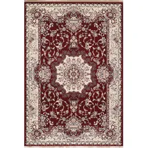 Mozato Novel Vintage-Teppich Semerkand, Dunkelrot, Beige, Textil, orientalisch, rechteckig, 120x170 cm, Teppiche & Böden, Teppiche, Vintage-Teppiche