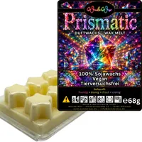 WonderWax Duftwachs Wax Melts für Duftlampe, 6 Sterne Duftmelt Wachsmelt Sojawachs Duftwachs Würfel für Raumdüfte, Wachs Duftöl Winter Indoor Schmelzen für Aromalampe Prismatic
