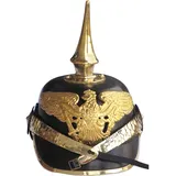 Brass German Pickelhaube Imperial Prussian Helmet – Leather by historicalMuseumstore