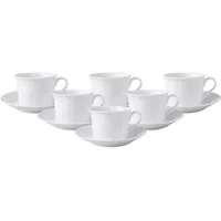 Villeroy & Boch Cellini Espressotasse 0,1 l Weiß 6 St.