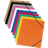 Herlitz Eckspanner A4 farbig sortiert 10 St.