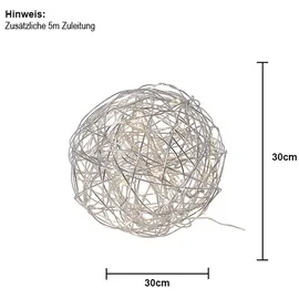 Star Trading Trassel 3D Design-Kugel, LED, 802-75,