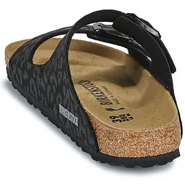 Birkenstock Arizona Bs Synthetik Schmale Weite Damensandalen schwarz/grau/braun - 37