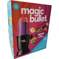 Magic Bullet 200 Watt Standmixer , Smoothie Maker, Schwarz, To-Go-Becher, nutribullet