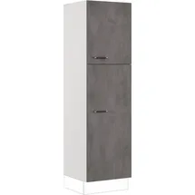 Impuls Küchen Wäscheschrank Prag 60 x 205,1 cm Grau