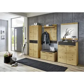 VOSS Levios Garderobenbank 86 x 45 x 41 cm Eiche / braun