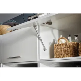 laundreezy Weiß - Waschmaschinen-Überbauschrank TÜV-Zertifiziert mit viel Stauraum - 67,5 cm