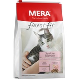 MERA Finest fit Sensitive Stomach, Katzenfutter trocken für Katzen mit sensiblem Magen, Trockenfutter aus Geflügel und Reis, Futter für einen gesunden Darm, ohne Zucker (10 kg)