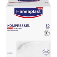 BEIERSDORF Hansaplast Kompressen Steril 10X10cm