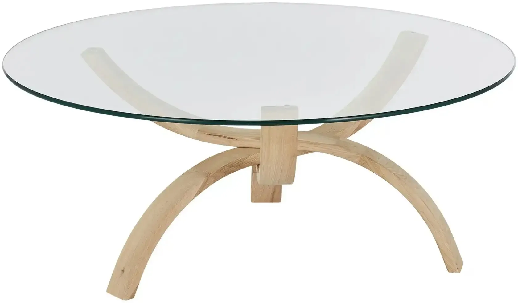Couchtisch  Hilden , holzfarben , Maße (cm): H: 45  Ø: 105