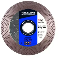 Jolly Pro 125mm Diamanttrennscheibe, Art. 50359