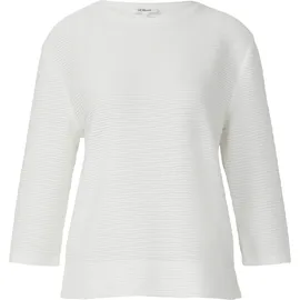 s.Oliver Sweatshirt Struktur Beige 34