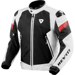Revit Control Air H2O, Textiljacke wasserdicht - Weiß/Schwarz - S