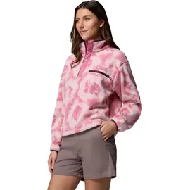 Columbia Helvetia II Cropped Half Snap Sweatshirt Rot S