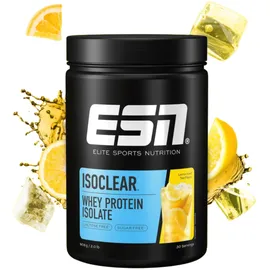 ESN Isoclear Whey Protein Molkenisolat ohne Zucker Geschmack Lemon Iced Tea 908 g