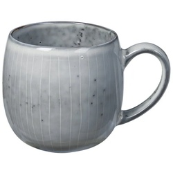 Broste Copenhagen Tasse Teetasse Nordic Sea 450ml Steingut grau, 450ml