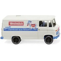 Wiking MB L 406 Kastenwagen Westmilch 027058 H0