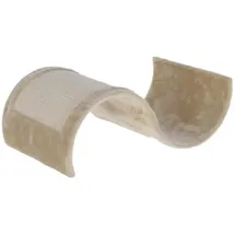 kerbl heimtier Wave Kratzbrett 51 x 28,5 x 18 cm beige