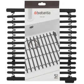 Brabantia Spülbeckeneinlage 30 x 1,5 x 30 cm Farbe Dunkelgrau