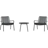 VCM Mykonos Loungeset schwarz