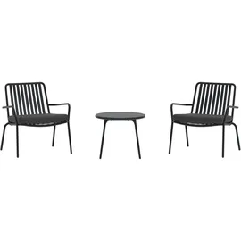 VCM Mykonos Loungeset schwarz