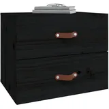 vidaXL Hängenachtschrank 50 x 36 x 40 cm Schwarz