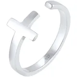 Elli Ring Damen Kreuz in Silber | Gr.: onesize