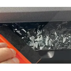 FoliaTec Cockpit Designfolie Forged Carbon 152 x 20 cm.