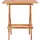 vidaXL Teak Set 3-tlg. natur/anthrazit klappbar