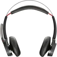 Poly Voyager Focus (Kabellos, USB-A), Office Headset, Schwarz