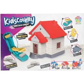 Toi-Toys KIDSCOVERY Bausteine-Maschine Modelliersand rot