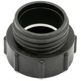 Bradas IBC Adapter Feingewinde 2 Zoll auf Grobgewinde S60x6 grau